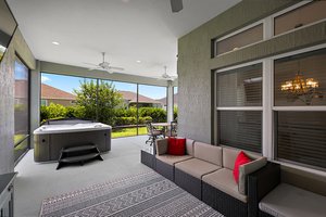 Lanai with Hot Tub