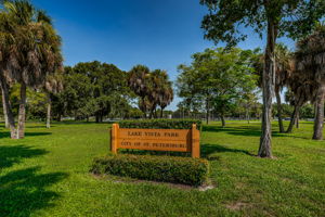 Lake Vista Park Sign