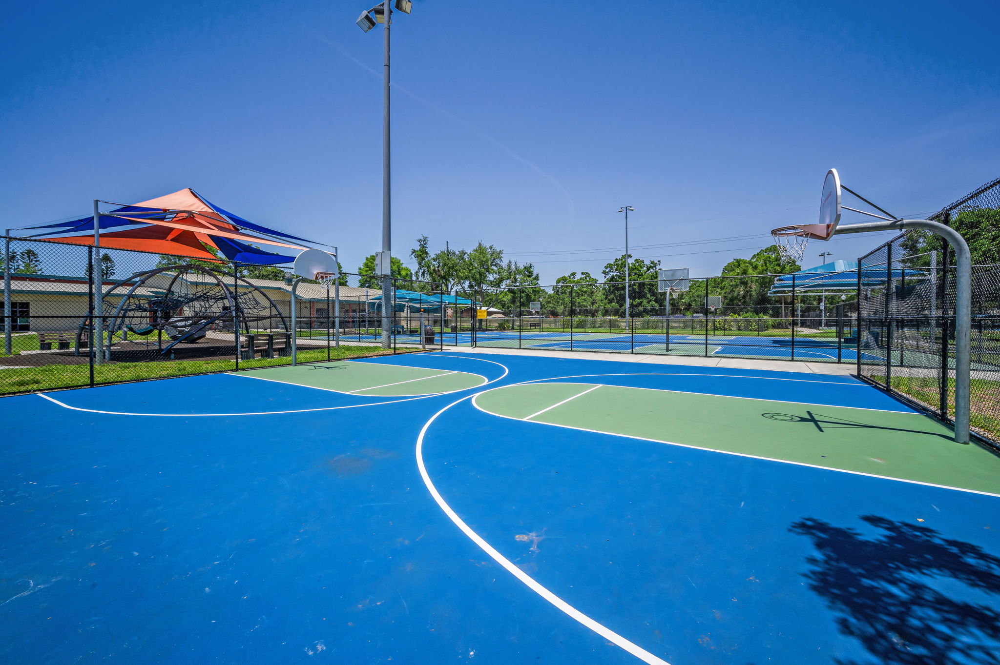 12-Basketball Courts