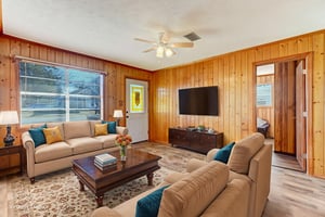 Living Room virtually staged
