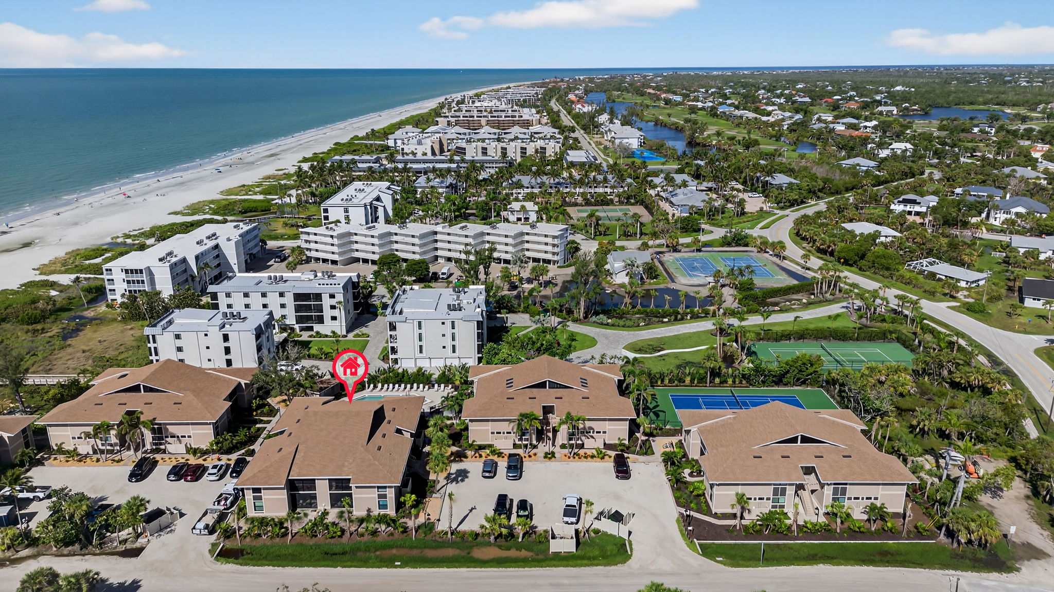 Aerial Front Exterior 2 - marker