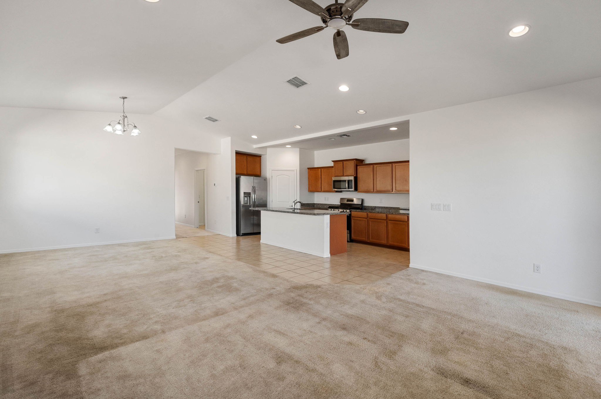 Living Room to Kitchen