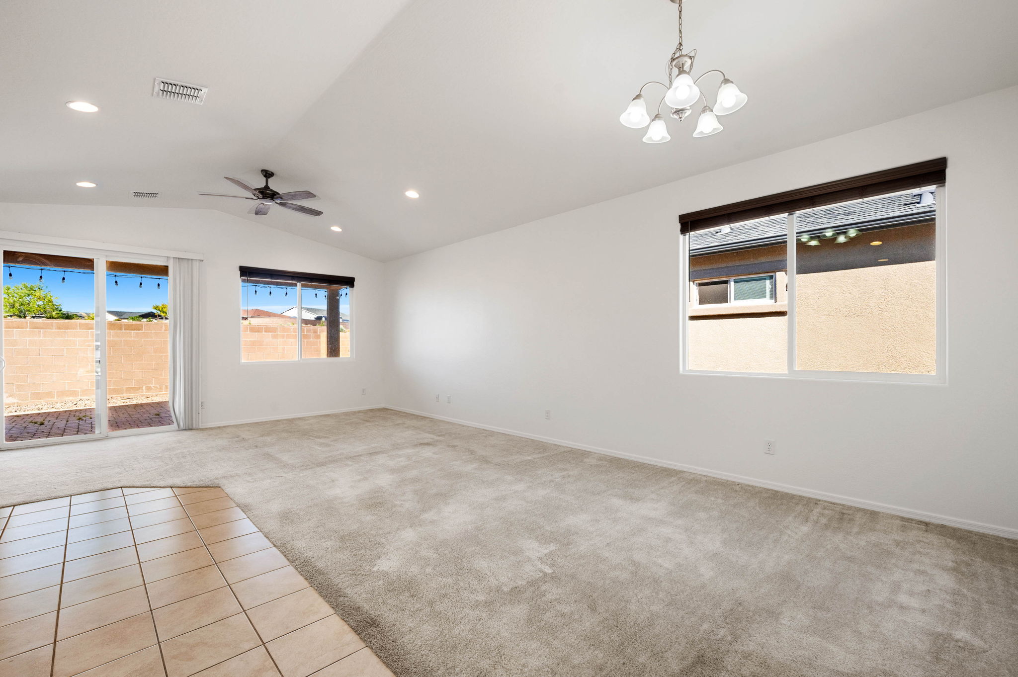 Dining Room to Living Room