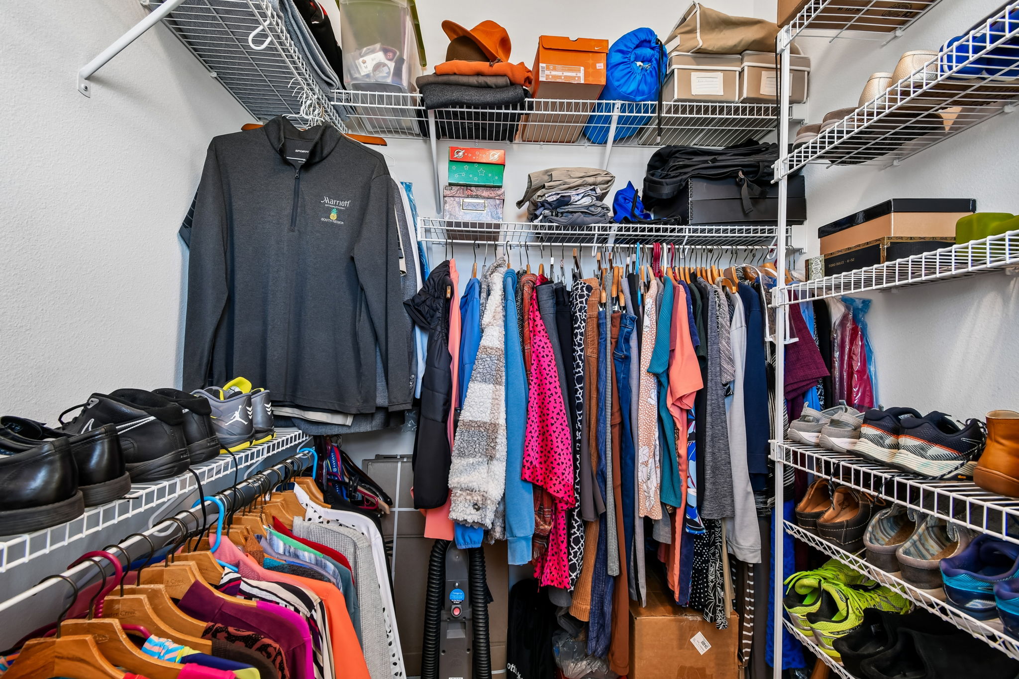 Walk-in Closet in Primary Bedroom