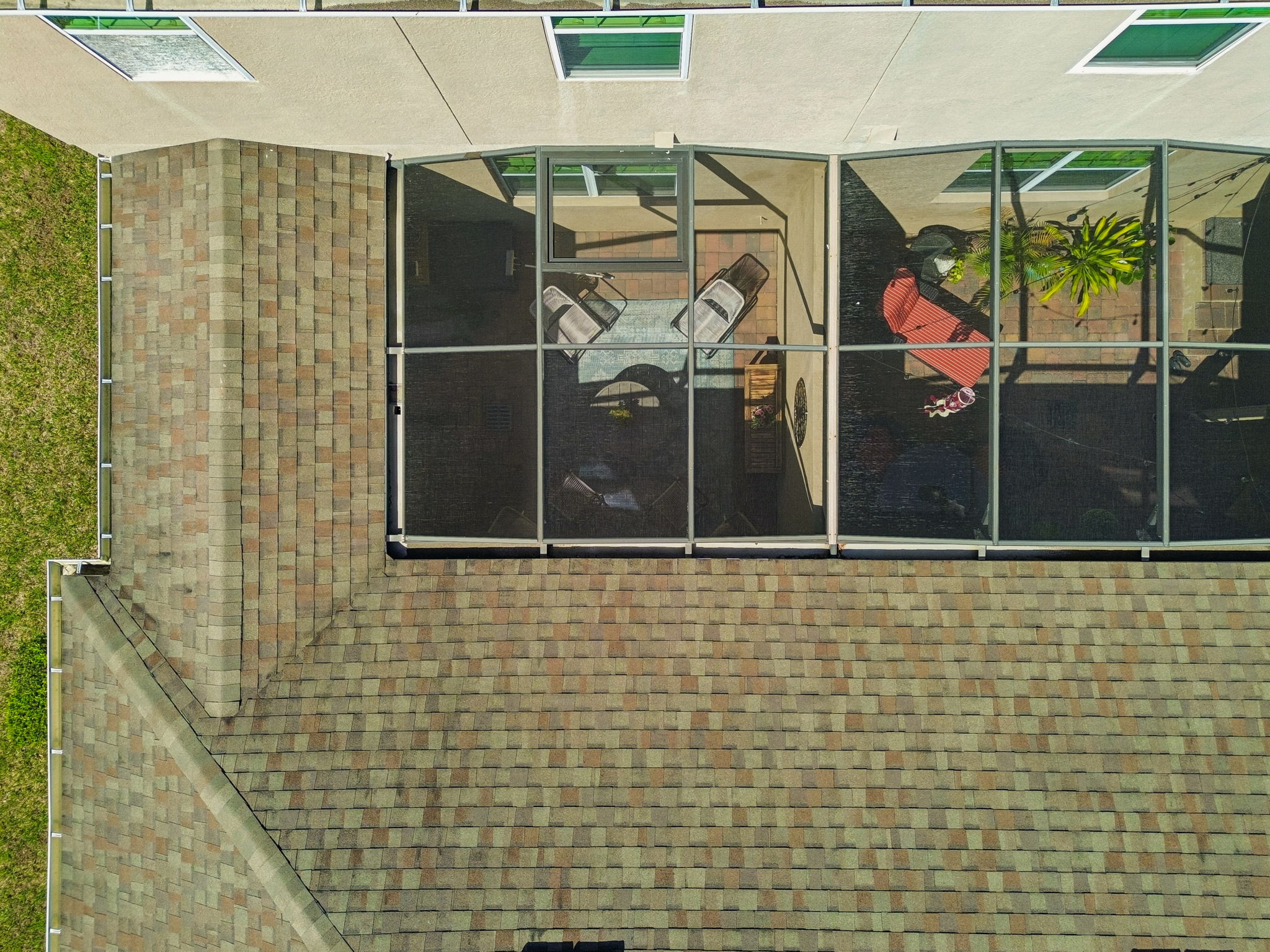 Private Screened Courtyard Patio