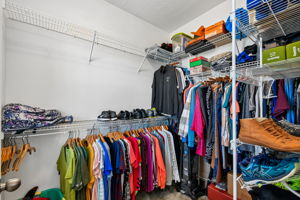 Walk-in Closet in Primary Bedroom