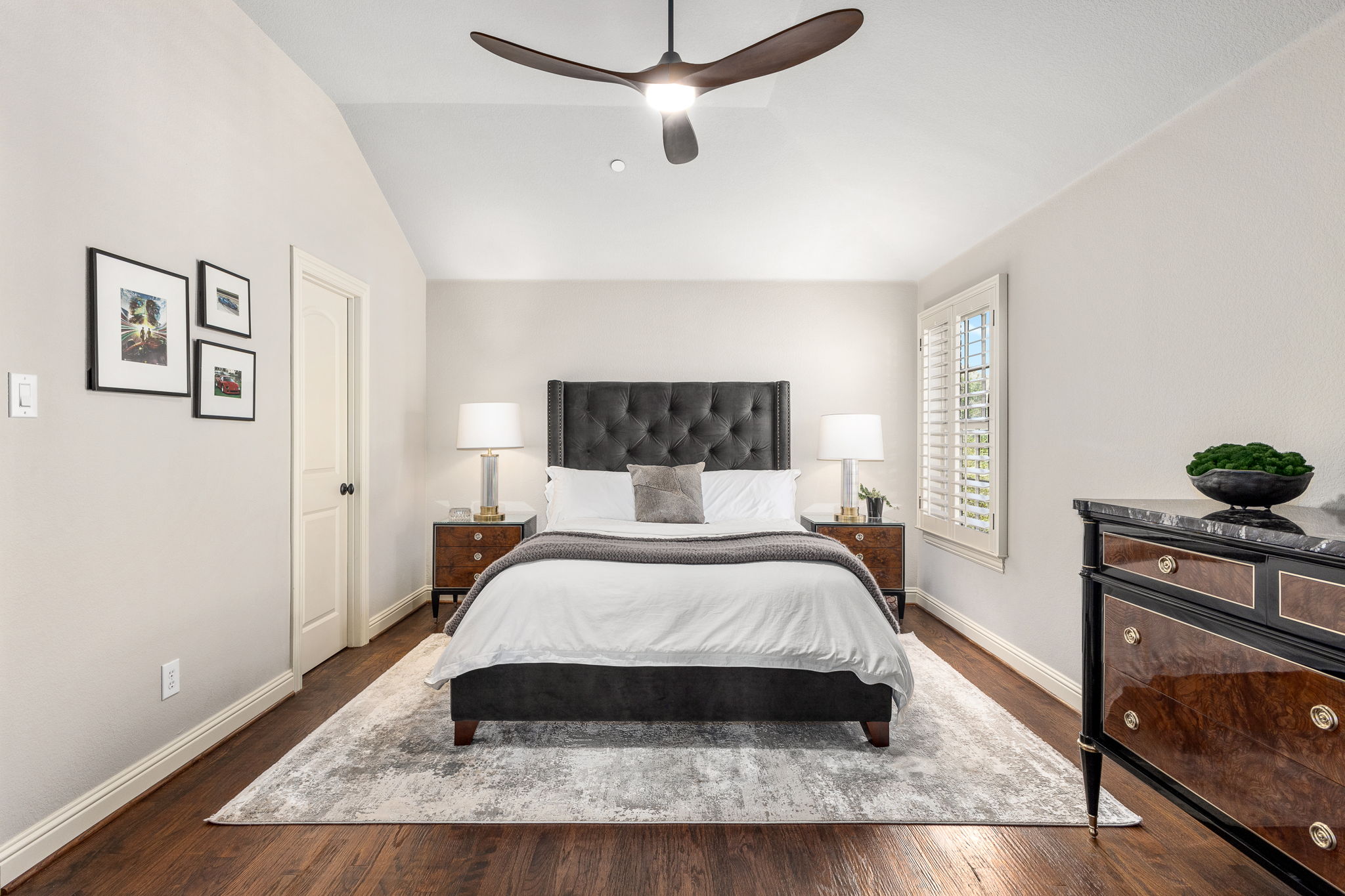 2nd story bedroom with walk-in closet and ensuite bath