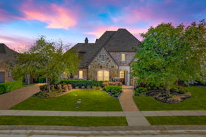 North facing home with stunning curb appeal