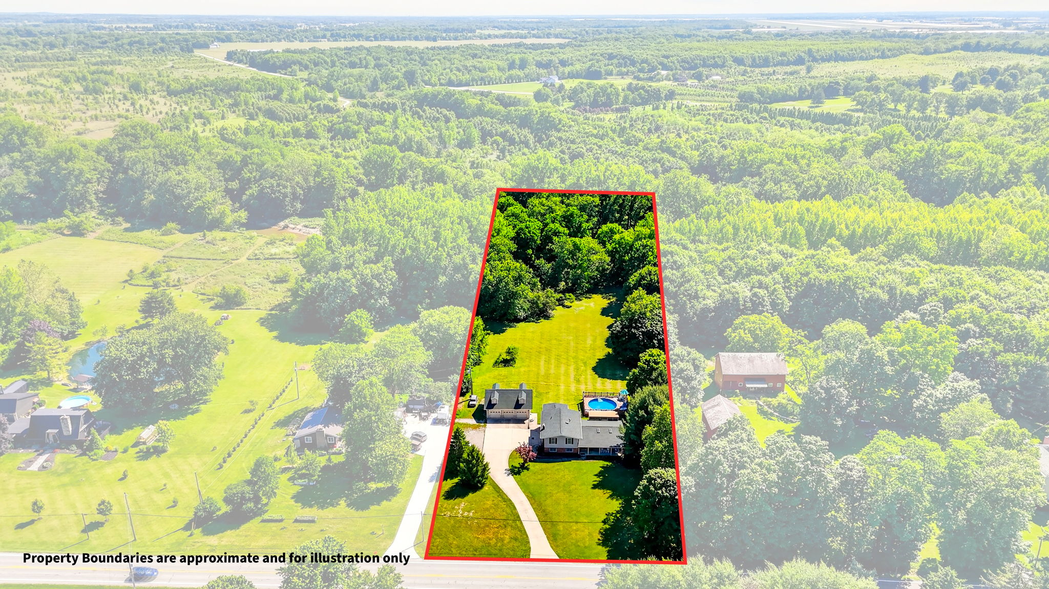 6303 Lithopolis Rd Property Outline