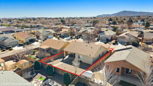 Aerial Back (2) Lot Lines