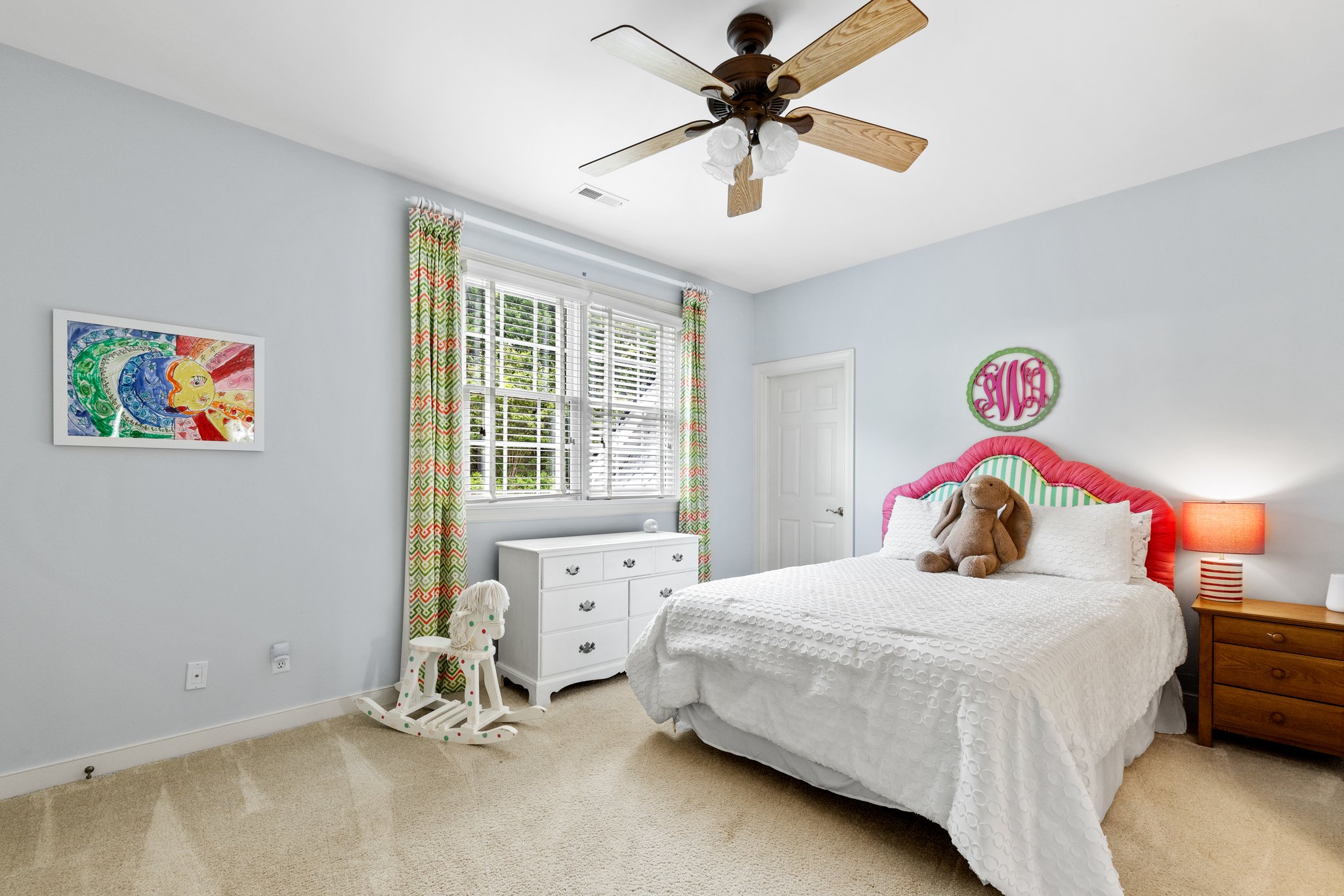 Bedroom 4 opens to Jack and Jill bath with access to the a massive walk in attic space.