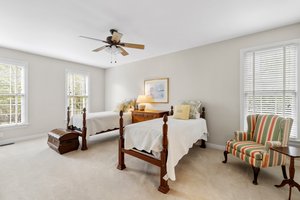 2nd option for a first floor primary bedroom suite that is adjacent to the office.