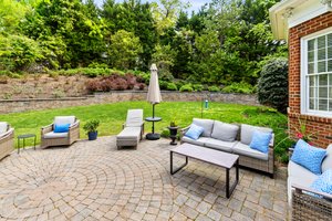 Mature landscaping provides excellent privacy.