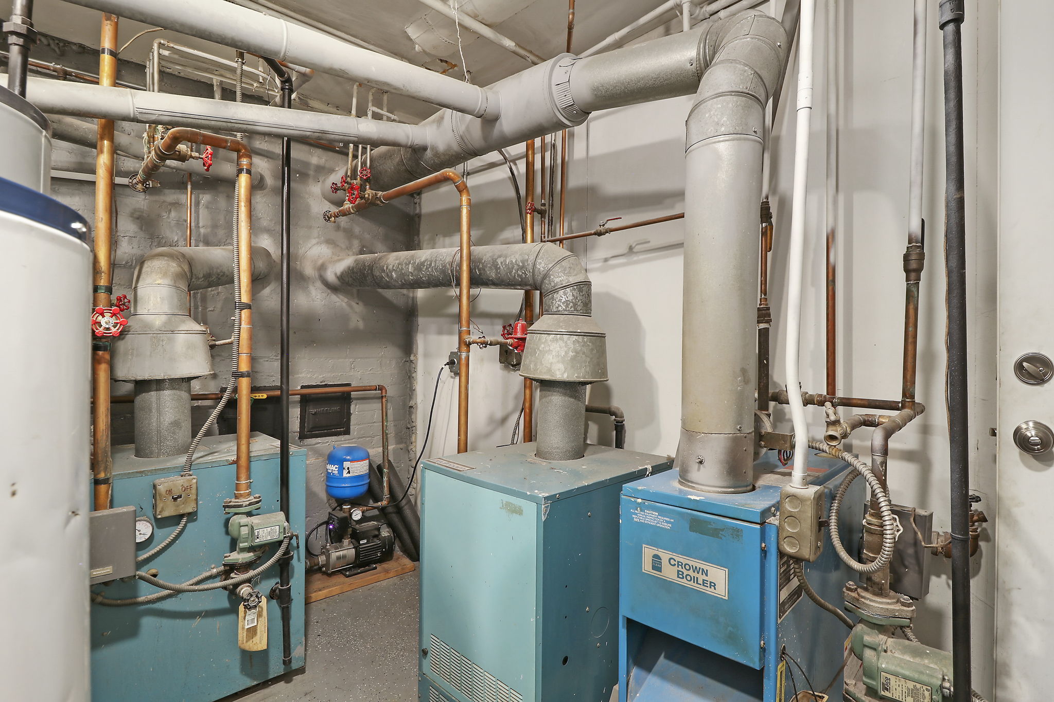 Utility Room-3 boilers