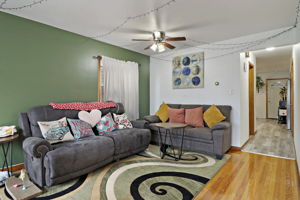 1st floor Dining Room used as a Living Room