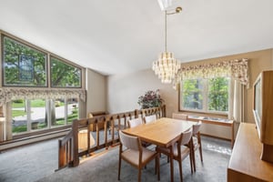 Dining Room overlooks Living room