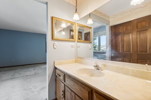 Master bath vanity