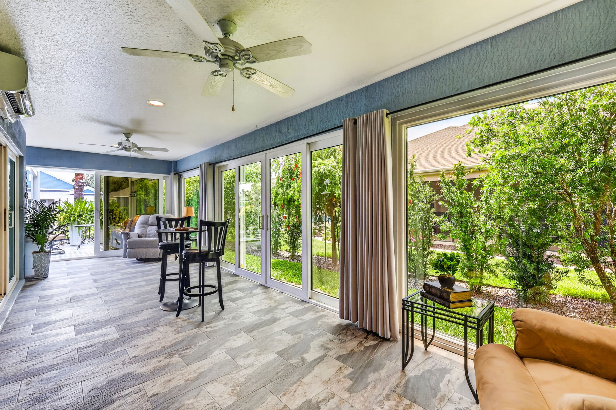 Climate-Controlled Glass-Enclosed Lanai