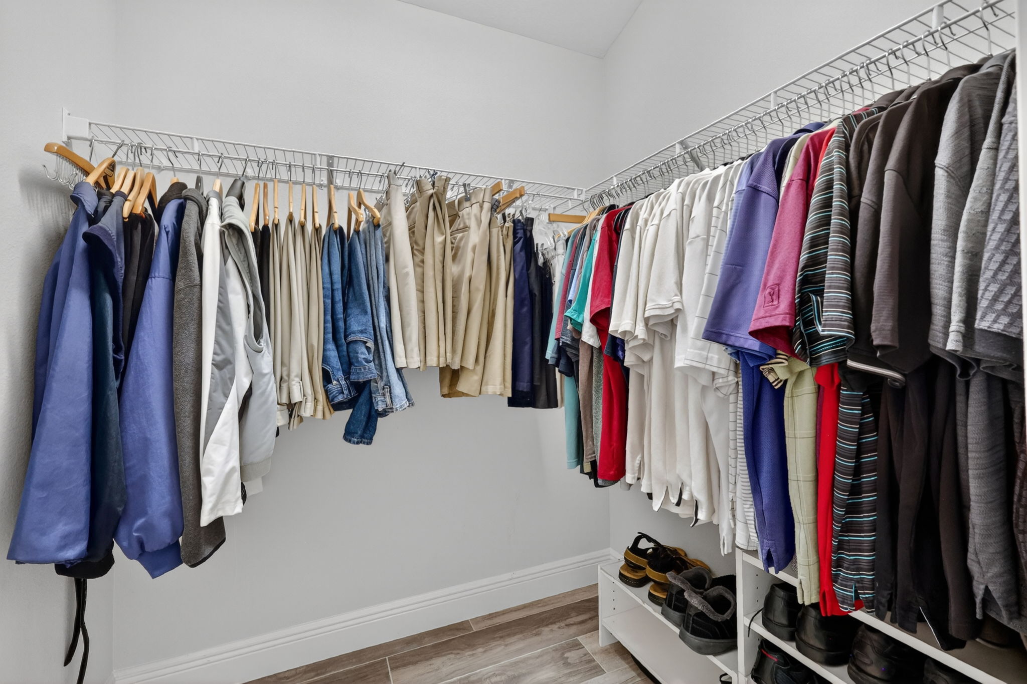 Primary Bedroom First Walk-In Closet