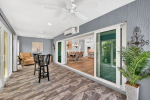 Climate-Controlled Glass-Enclosed Lanai