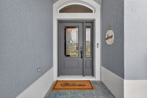 Front entry Vestibule
