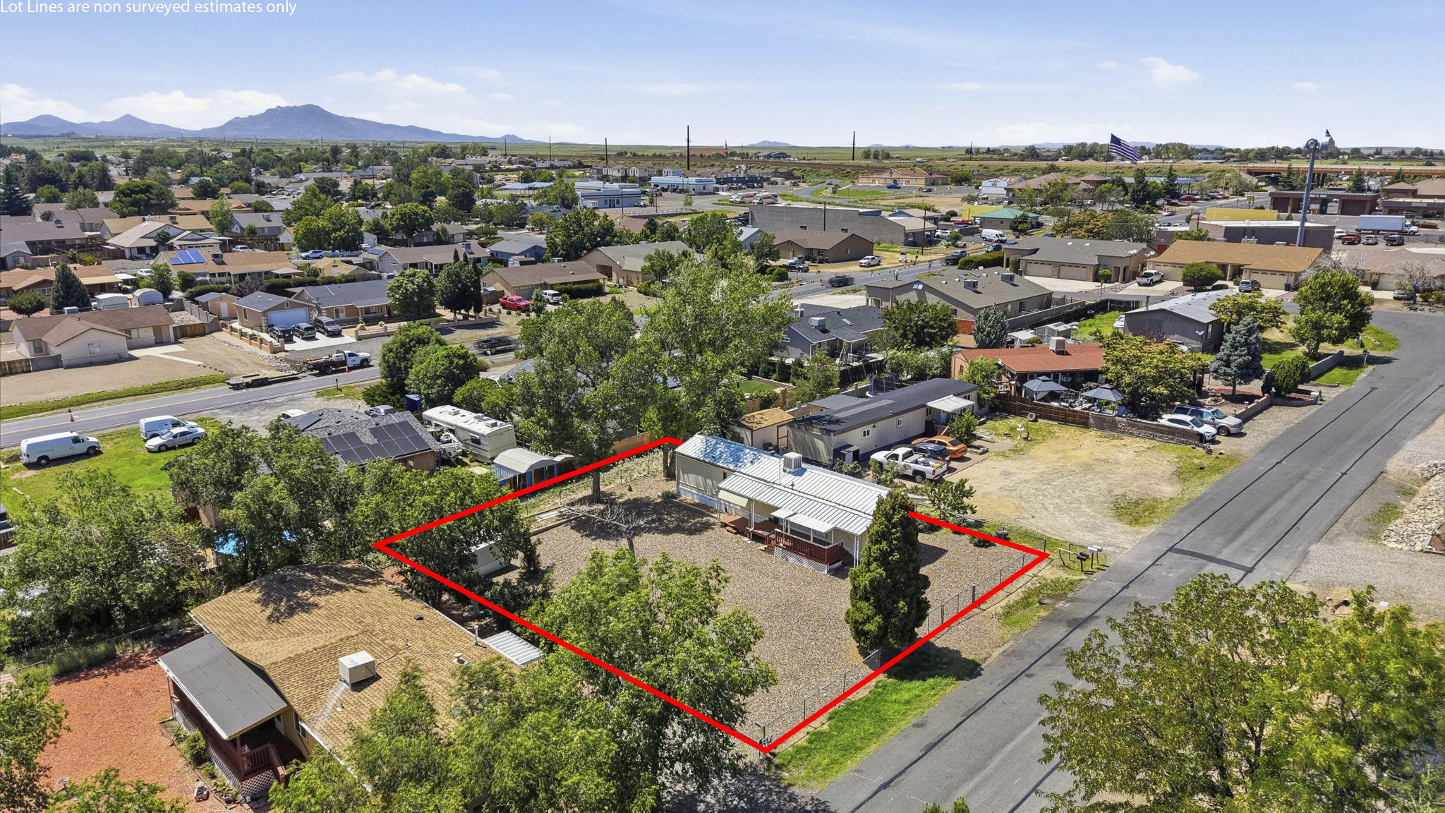 Aerial Front 3 Lot Line