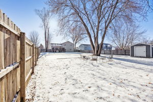 Firepit and paver patio in your large yard!