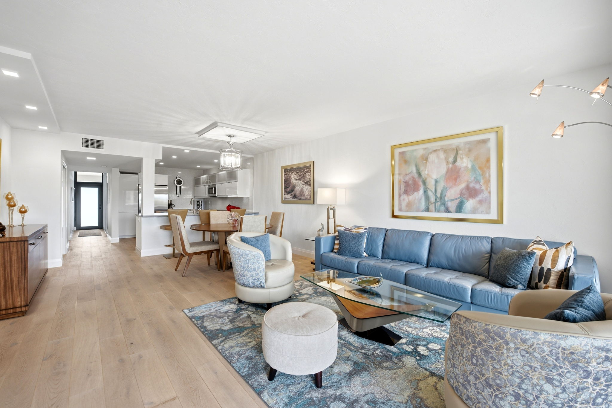 Kitchen/Dining/Living