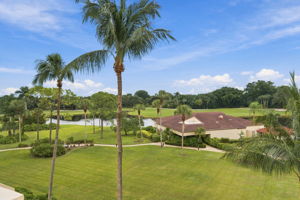Golf Course and Lake View