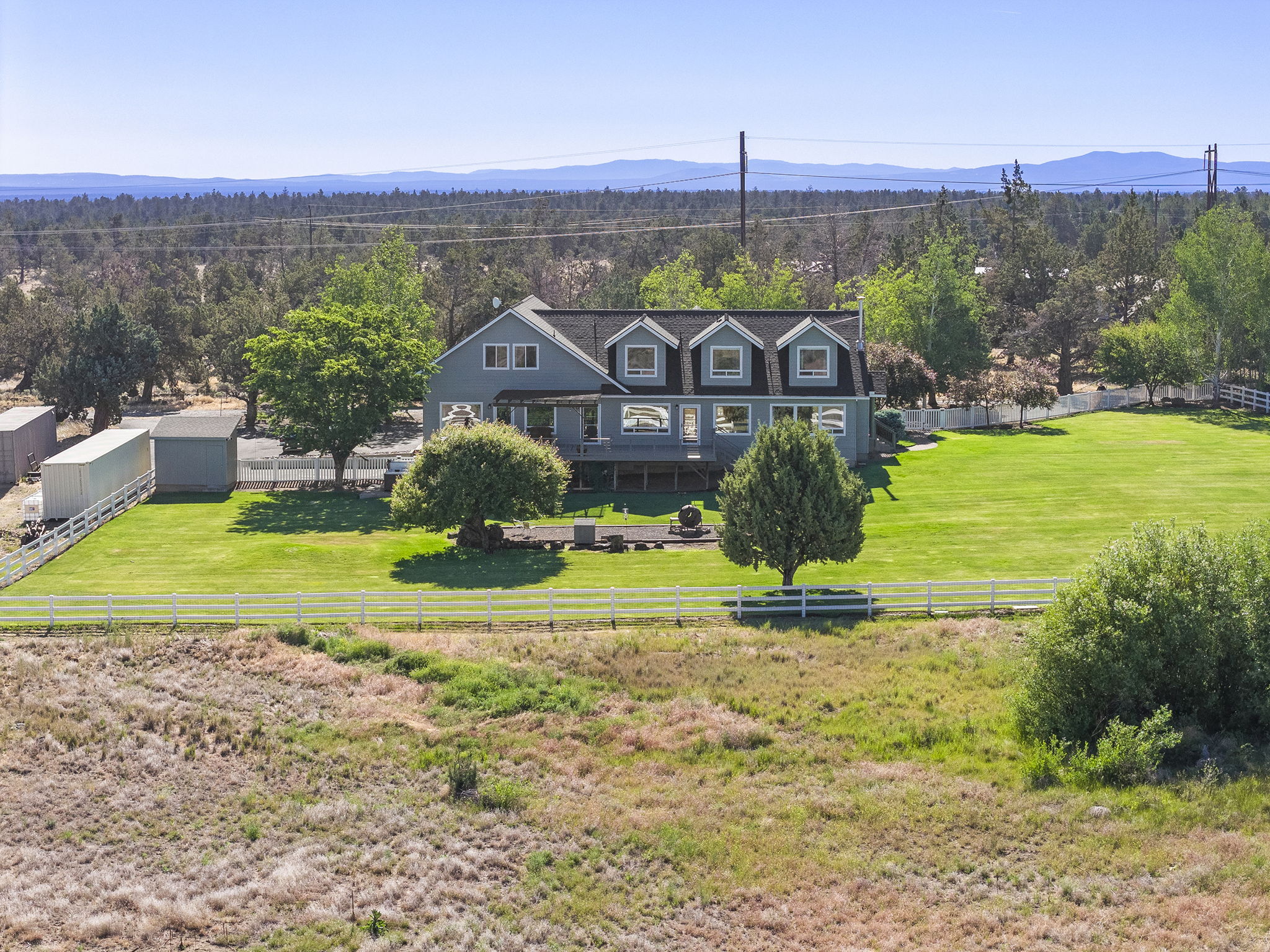 View from the Back of the Property Looking East