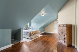 Upstairs Large Bedroom with Storage
