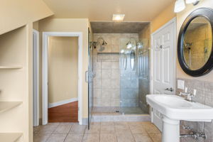 Upstairs Primary Bathroom with Walk-In Shower