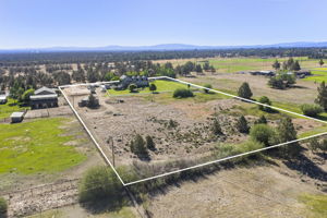 Aerial View from the Back of the Property