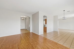 Living Room to Dining Room