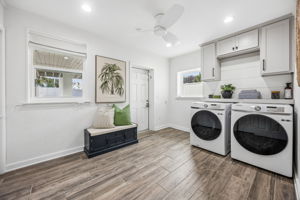 First-Floor Laundry Room