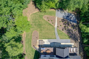 78 Aerial Back Yard Bird's Eye View