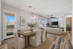 Dining to Living Room VS