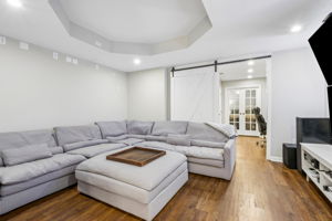 Basement Living Area