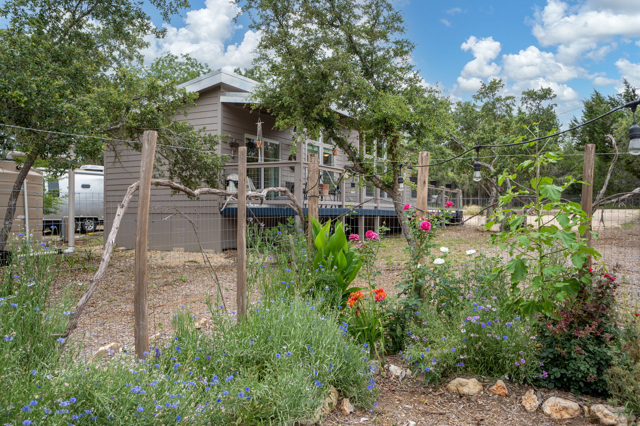 Garden Toward the House