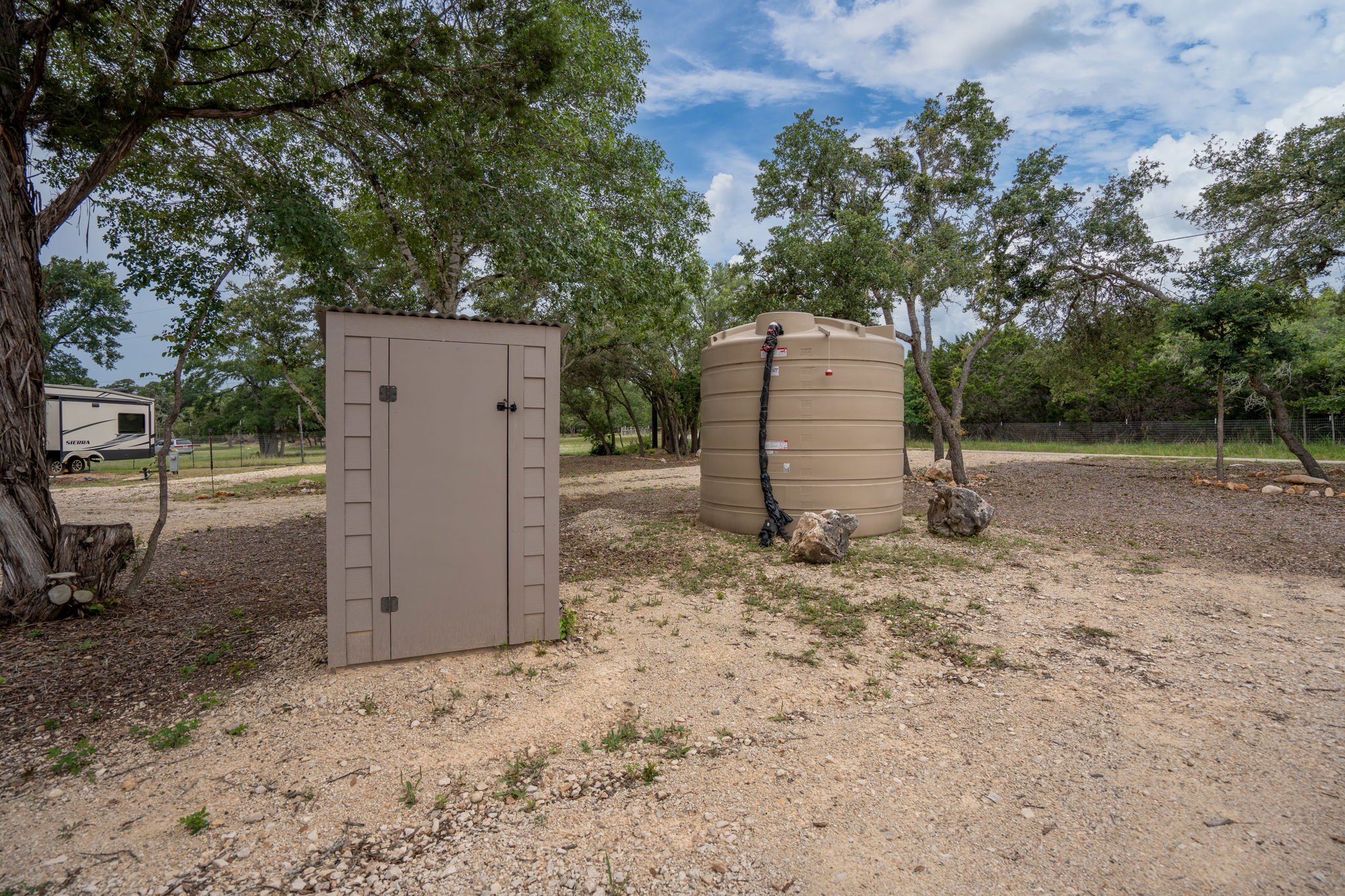 Pump House and Front Water Tank