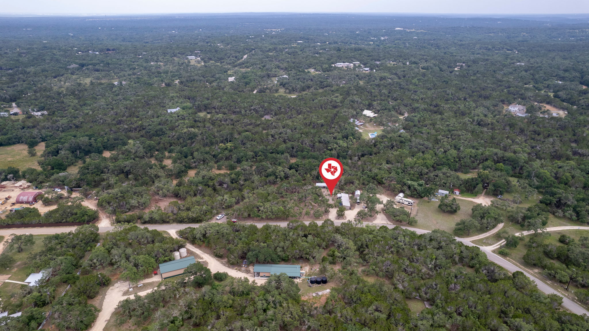 Drone Shot With Neighbors