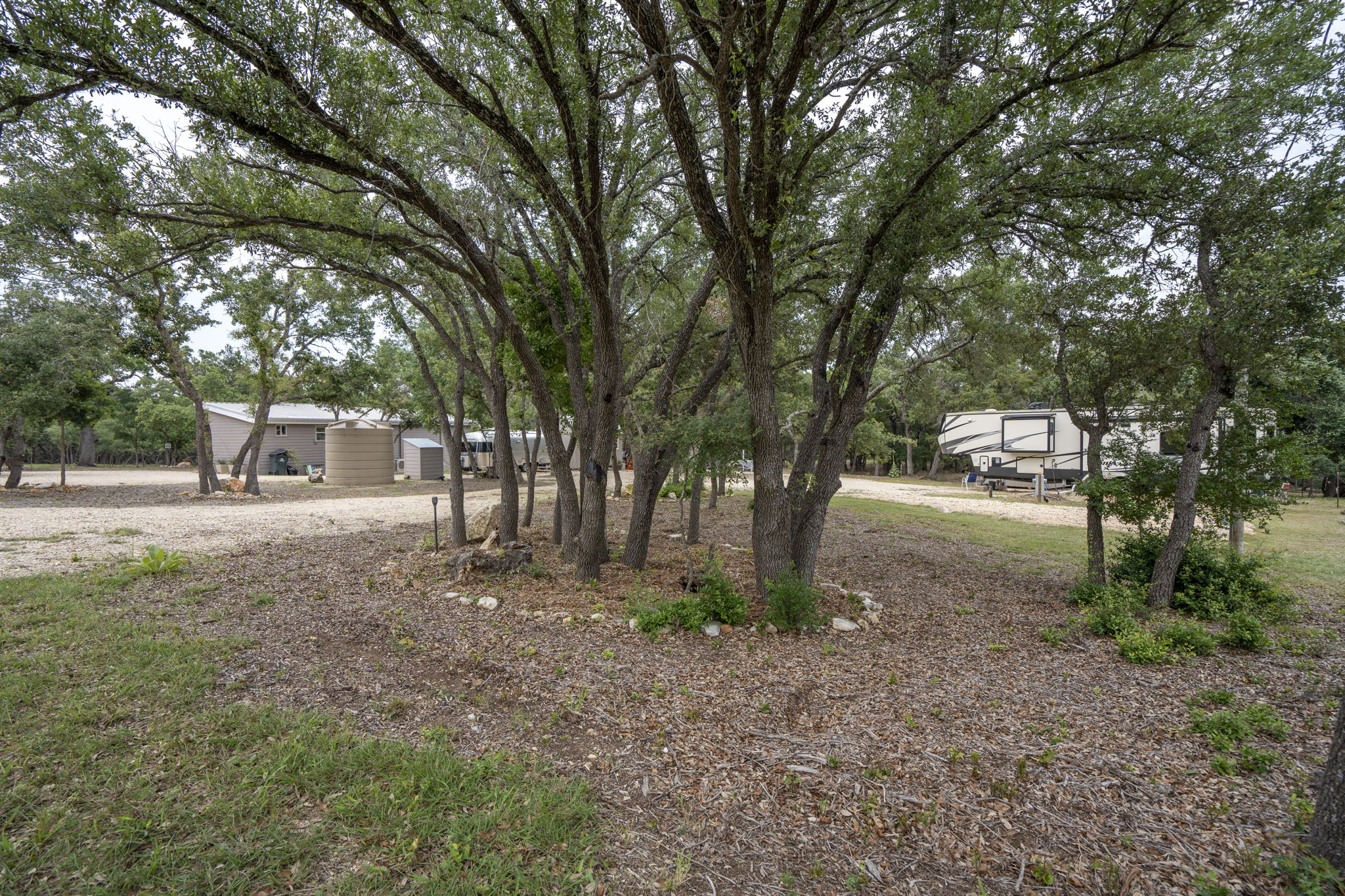 Back of House and all three RV Sites