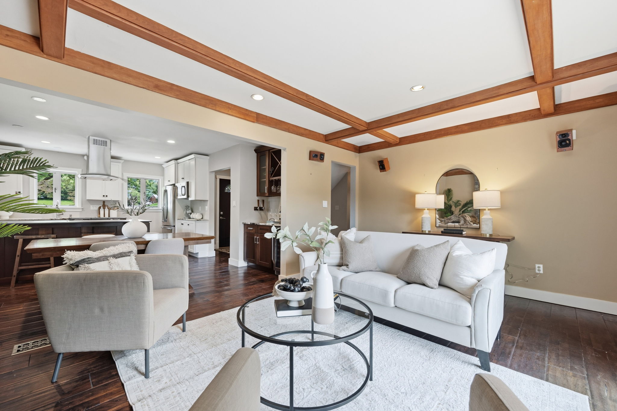 Open living room