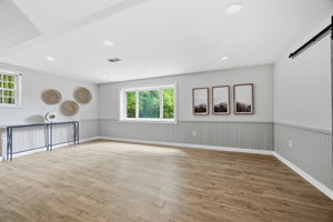 Plenty of space for a pool table!
