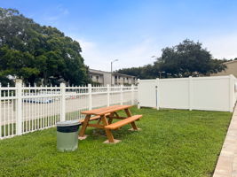Community Pool Picnic Tables - IMG_7624