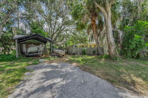 Rear Driveway