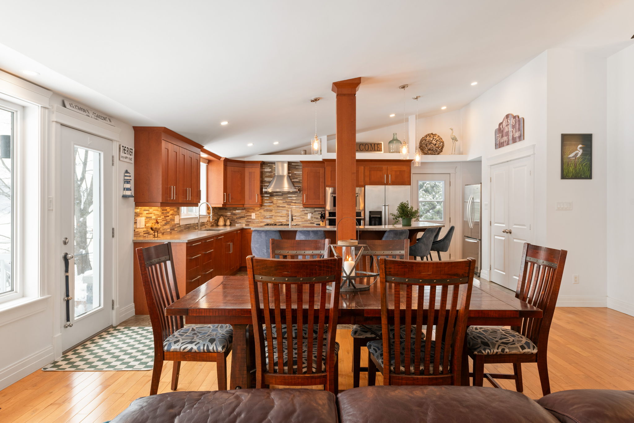 Spacious Dining Room and Chef's Kitchen