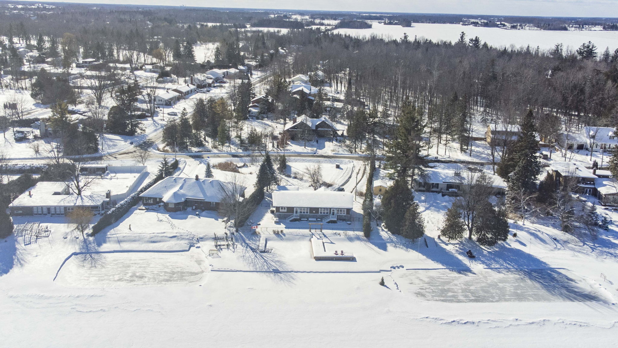 Aerial View - Rear of Home