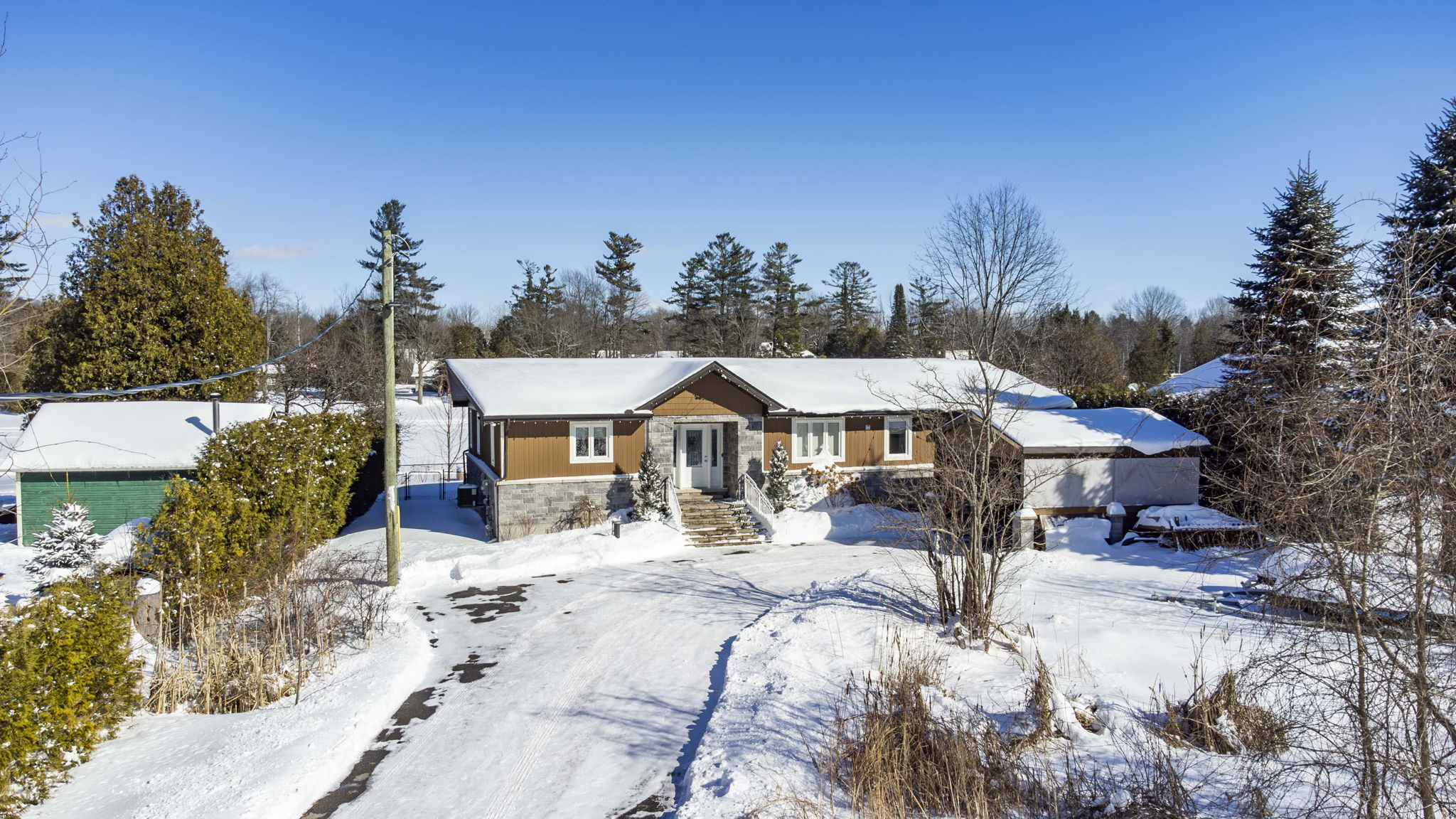 Aerial View - Front of Home