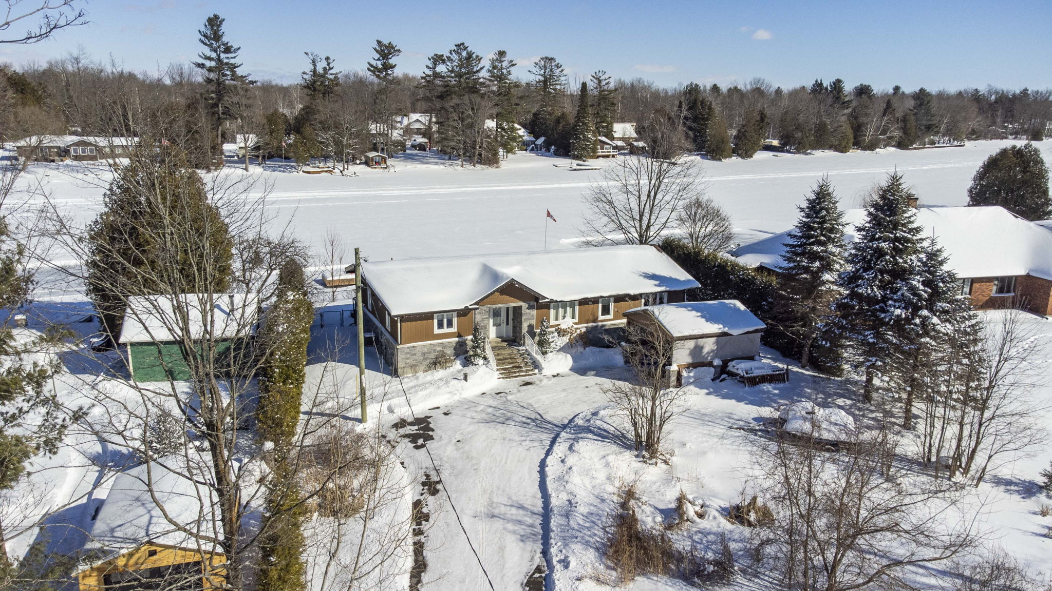 Aerial View - Front of Home